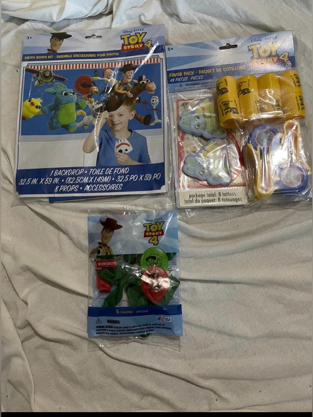 Disney Pixar Toy Story Party Kit - Bright Blue & Yellow